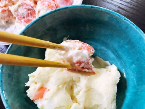 セブンのカニカマがお酒のおともに優秀 ポテサラと合わせても アスキー Line News