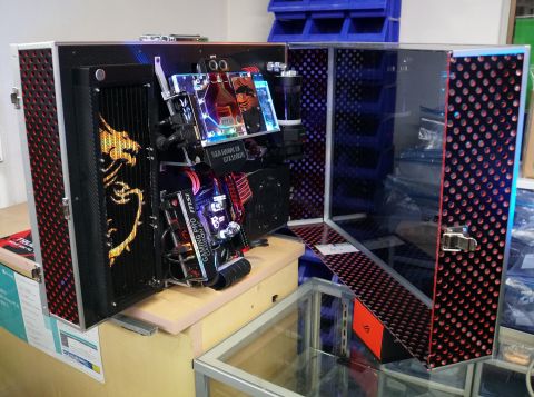 持ち運べる 動く 飲み物を冷やせる 思わず目を疑う水冷mod Pc最前線 アスキー Line News