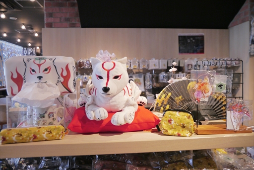アマテラス 干支の置物 イオンレイクタウン店 大神 CAPCOM CAFE 大神 アマテラス 干支の置物 CAPCOM CAFE フィギュア カプコンカフェ