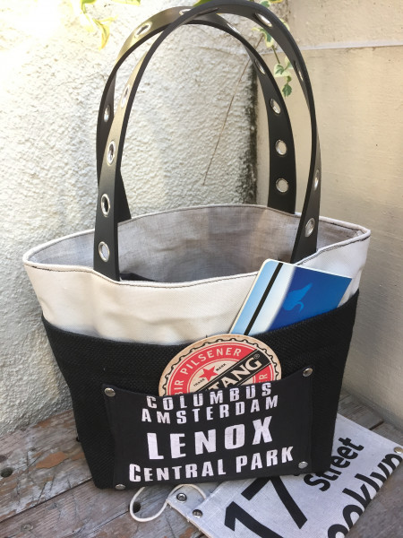 セリアのトートバックをハギレでリメイク 暮らしニスタ