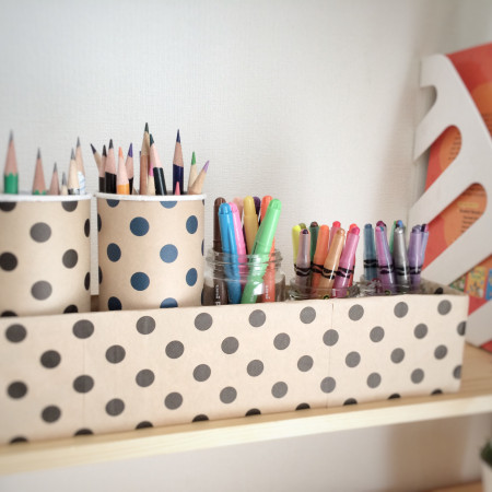 オリジナルのペン立てを作ろう