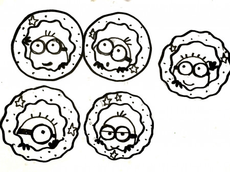 マシュマロリッツデコ Xmasミニオンの作り方