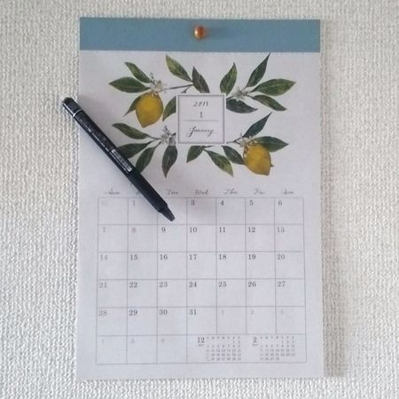 これが100円 18年のカレンダー スケジュール帳 暮らしニスタ