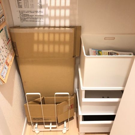 納戸収納 不要なダンボールや古紙の収納を見直してみました 暮らしニスタ Line News