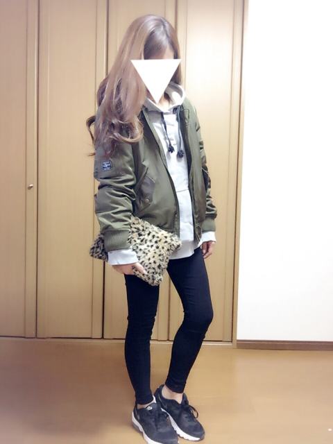 かっこいい かわいい 秋冬メンズライクコーデ