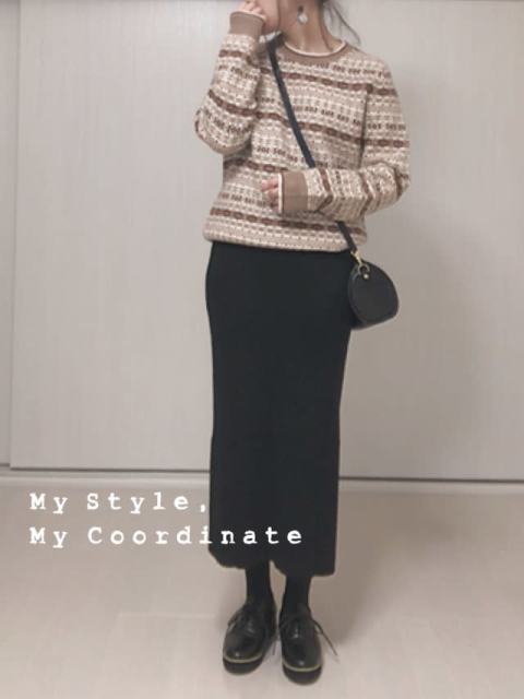 白ニットがあれば着回し上手になれる！かんたん冬コーデ