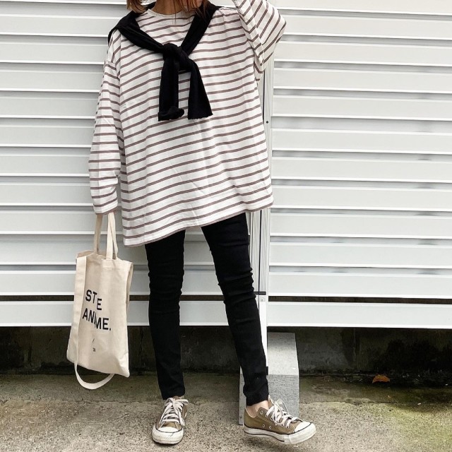ありきたりな着方になってない いつもの スキニー が一気に垢抜ける方法とは コーデスナップニュース