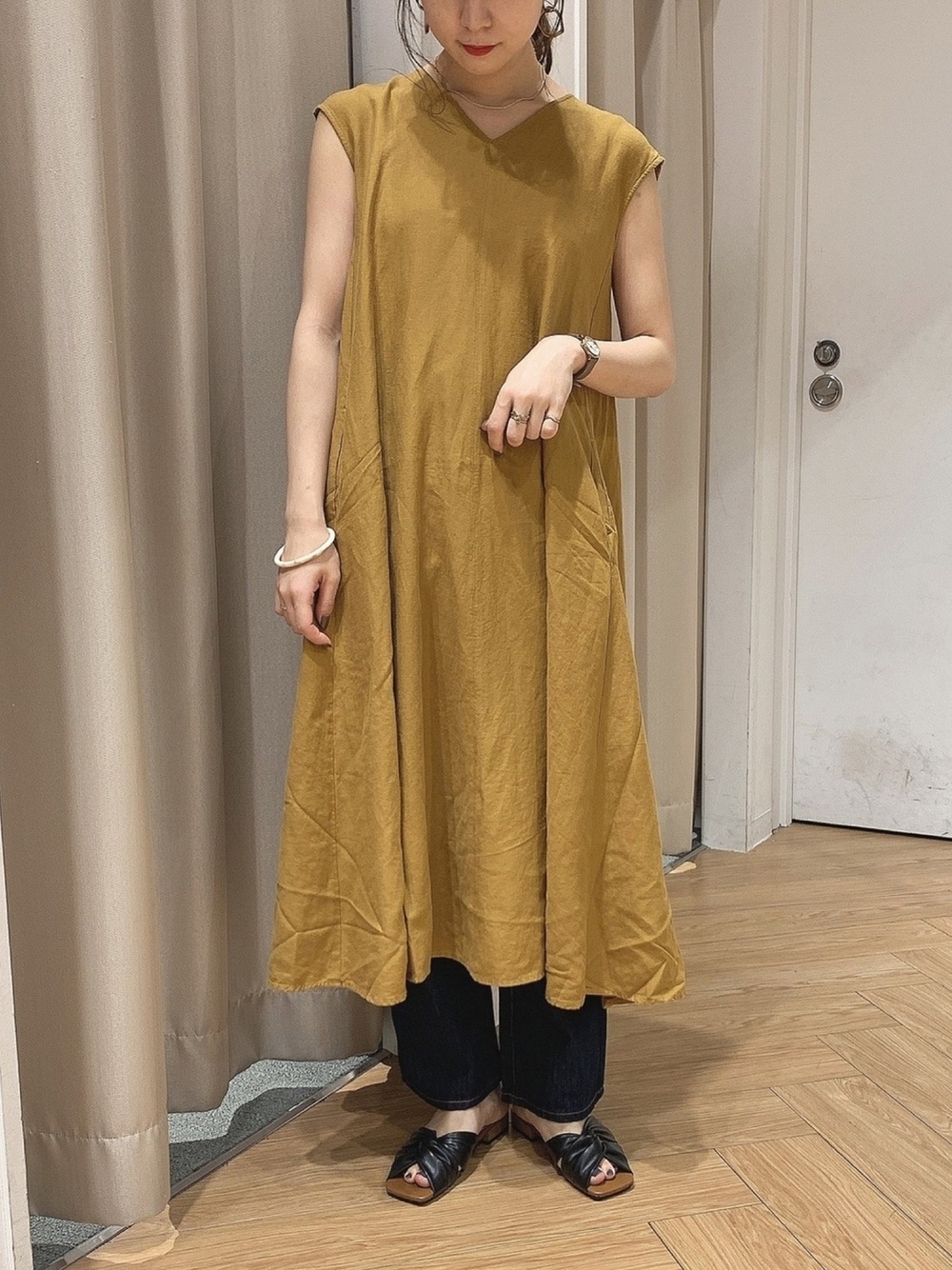 アラサー アラフォーが輝く American Holic ワンピの レイヤードコーデ 特集 コーデスナップニュース Line News