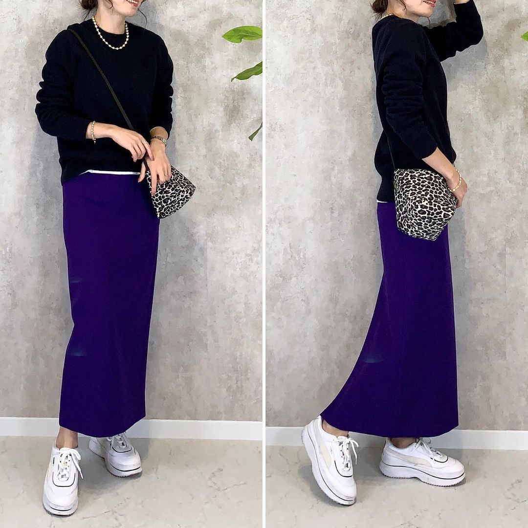 一目惹くパープルに恋 Zara の スリット入りチューブスカート が美しい コーデスナップニュース 一目惹くパープルに恋 Zara の スリット入りチューブスカート が美しい コーデスナップニュース