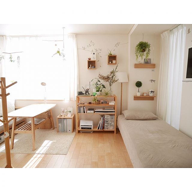 レイアウトと色選びがコツ 小さめの部屋が広く見える工夫