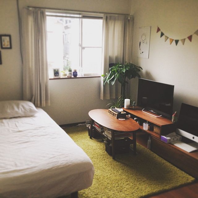 レイアウトと色選びがコツ 小さめの部屋が広く見える工夫