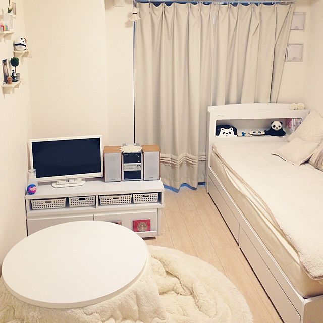 レイアウトと色選びがコツ 小さめの部屋が広く見える工夫