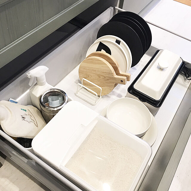 清潔に見栄え良く お米の収納 ストックの納得アイデア