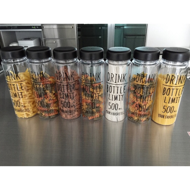 インテリアに収納に 100均の万能ドリンクボトル