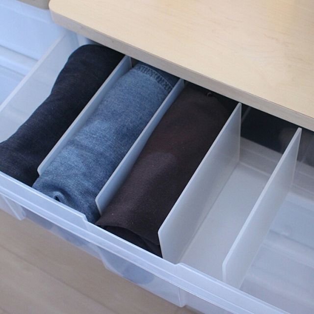 スペースを有効に活用して使いやすく たたむ衣類収納術