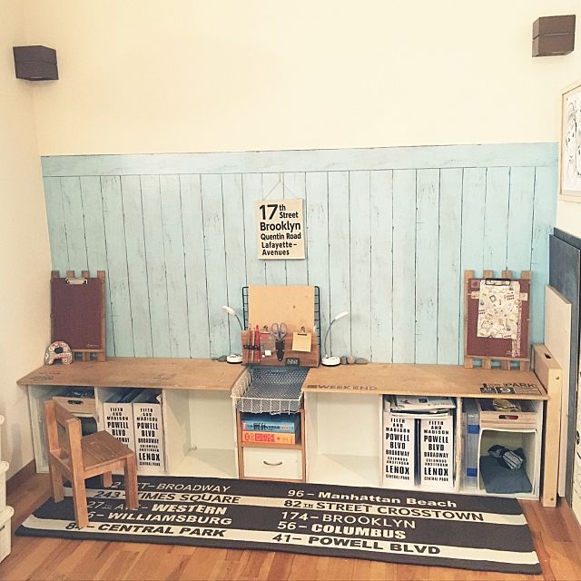 イメージ一新 子ども部屋でのリメイクシート活用術 Roomclip Mag Line News