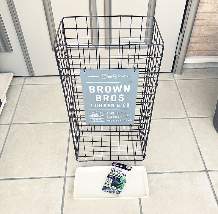 結束バンド固定で手軽にできる スリムな傘立てのつくり方 By Puku Pukuさん Roomclip Mag