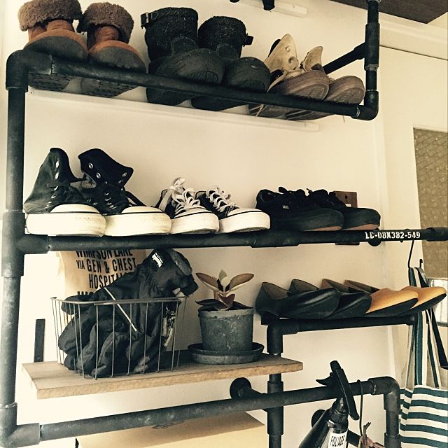 初心者さんから上級者さんまで 塩ビパイプdiyが大人気 Roomclip Mag Line News