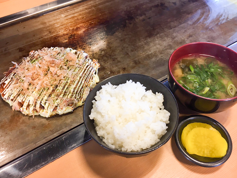「お好み焼き定食」の画像検索結果