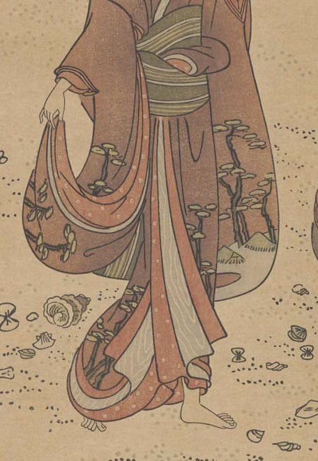 春画 羽織 着物 浮世絵 遊郭