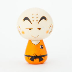 卯三郎の孫 こけし 未開封] 卯三郎こけし ドラゴンボール 孫悟空