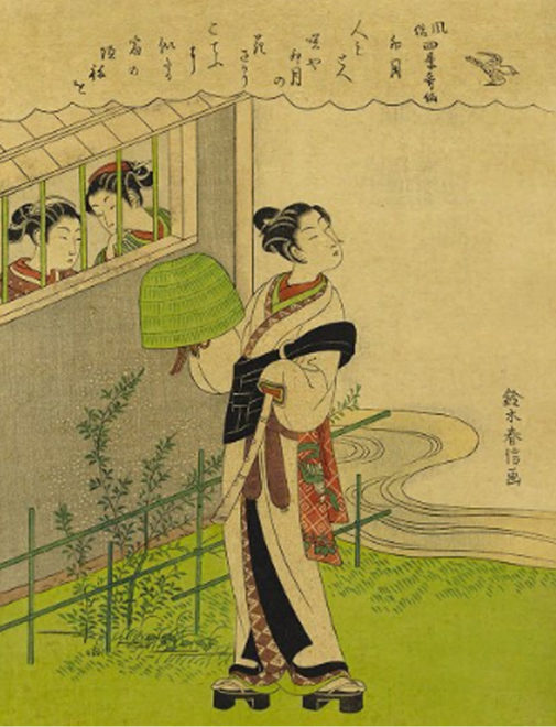 虚無僧が何故おしゃれ 江戸時代にあったファッションとしての虚無僧スタイル 鈴木春信の魅力 その５ パート2 Japaaan