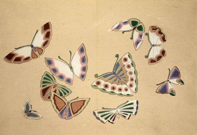 絵画 ANNA．K 冬 蝶 輪 ズバ抜けたセンス！多彩な姿で舞う蝶