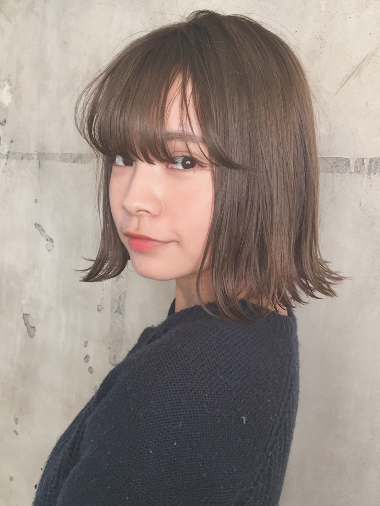 丸顔さんでもok 丸顔をカバーするボブヘア15選