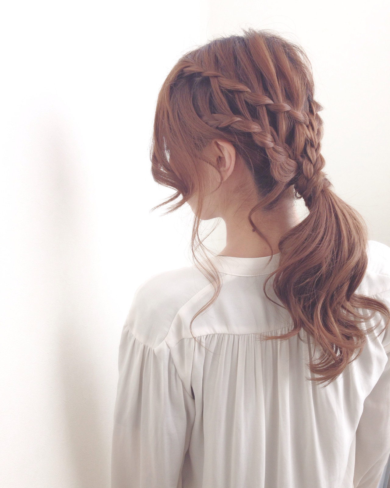 手順付き ウォーターフォールでアレンジをランクup Hair