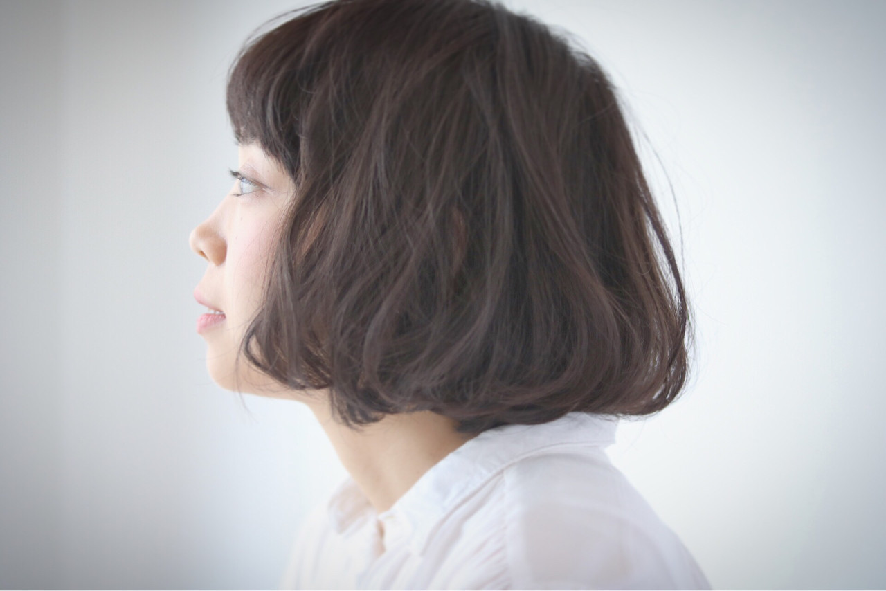 ミディアム デジタルパーマで毎朝簡単に可愛く変身