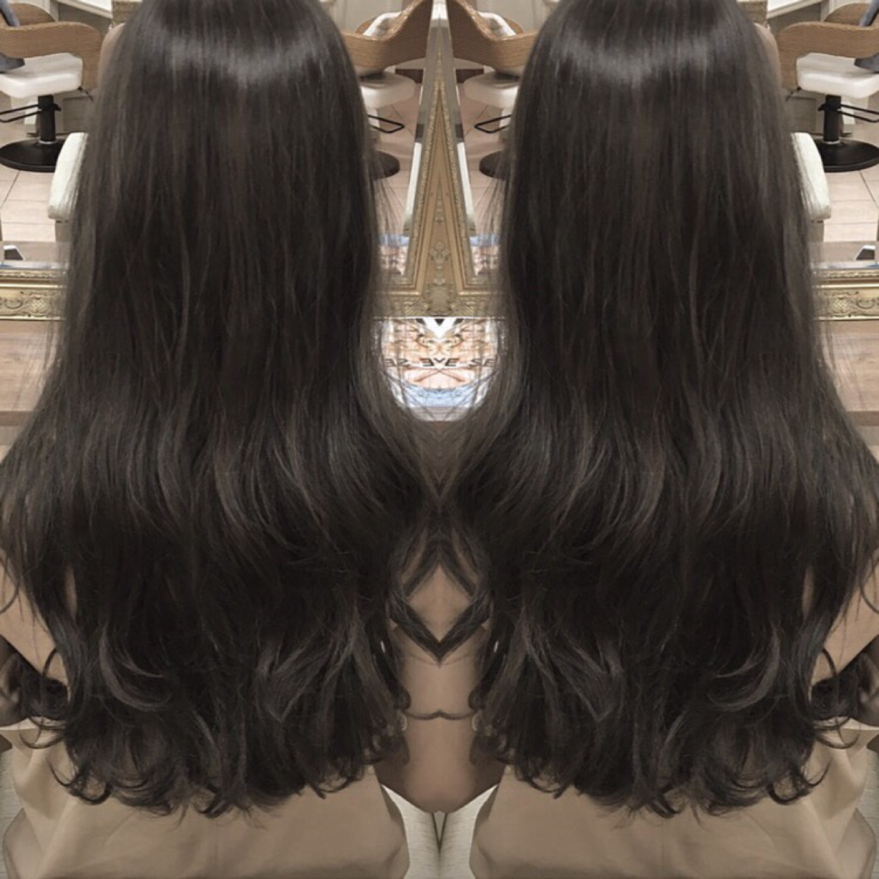 40代のためのセミロングパーマでおしゃれに見違える