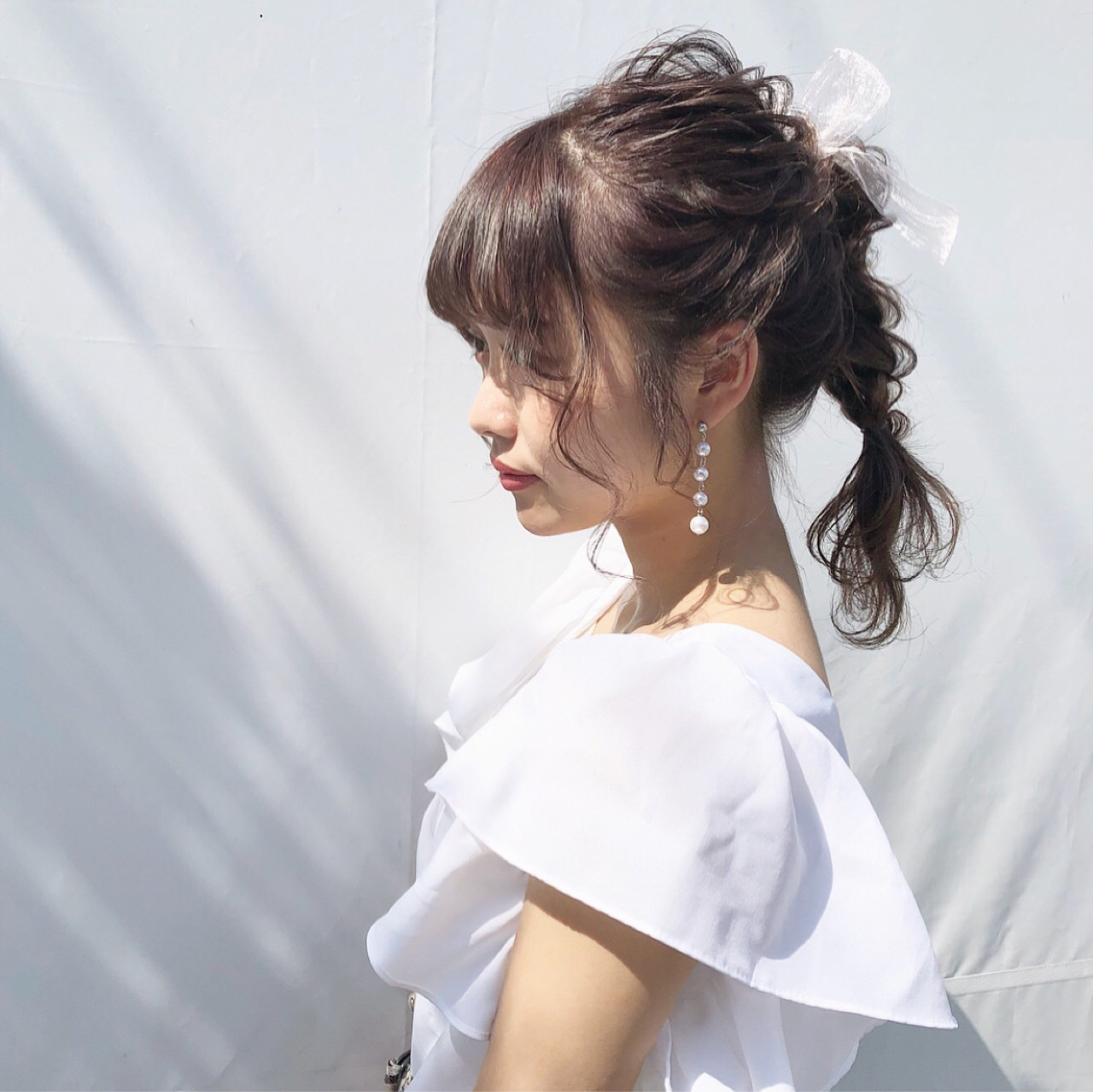 もっとかわいくしてみない かわいいポニーテールのつくり方 Hair
