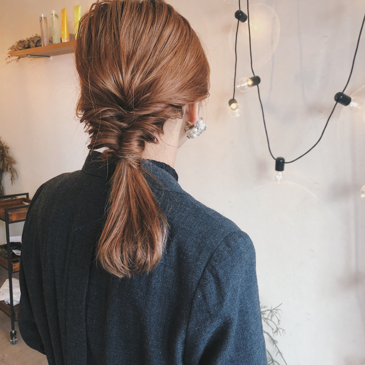 シンプルなのに可愛い 簡単ひとつ結びアレンジ 前編