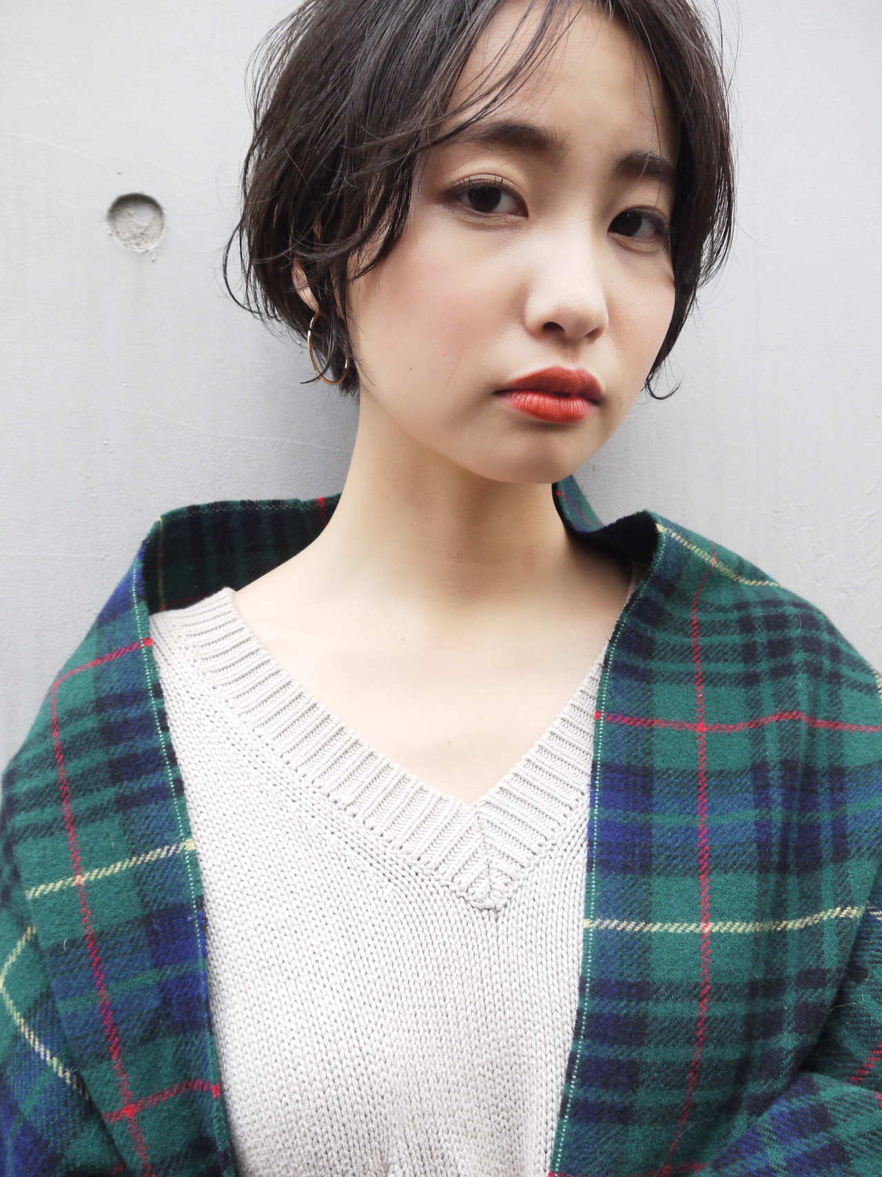 黒髪ショート パーマスタイルで抜け感たっぷり大胆イメチェン 前編