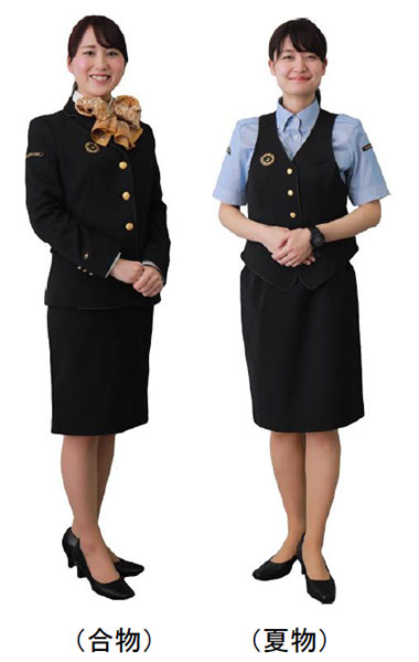 会社発足30周年に制服一新 つばめエンブレムを配置 Jr九州