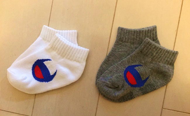 男の子に しまむらベビーのチャンピオンで秋服選び