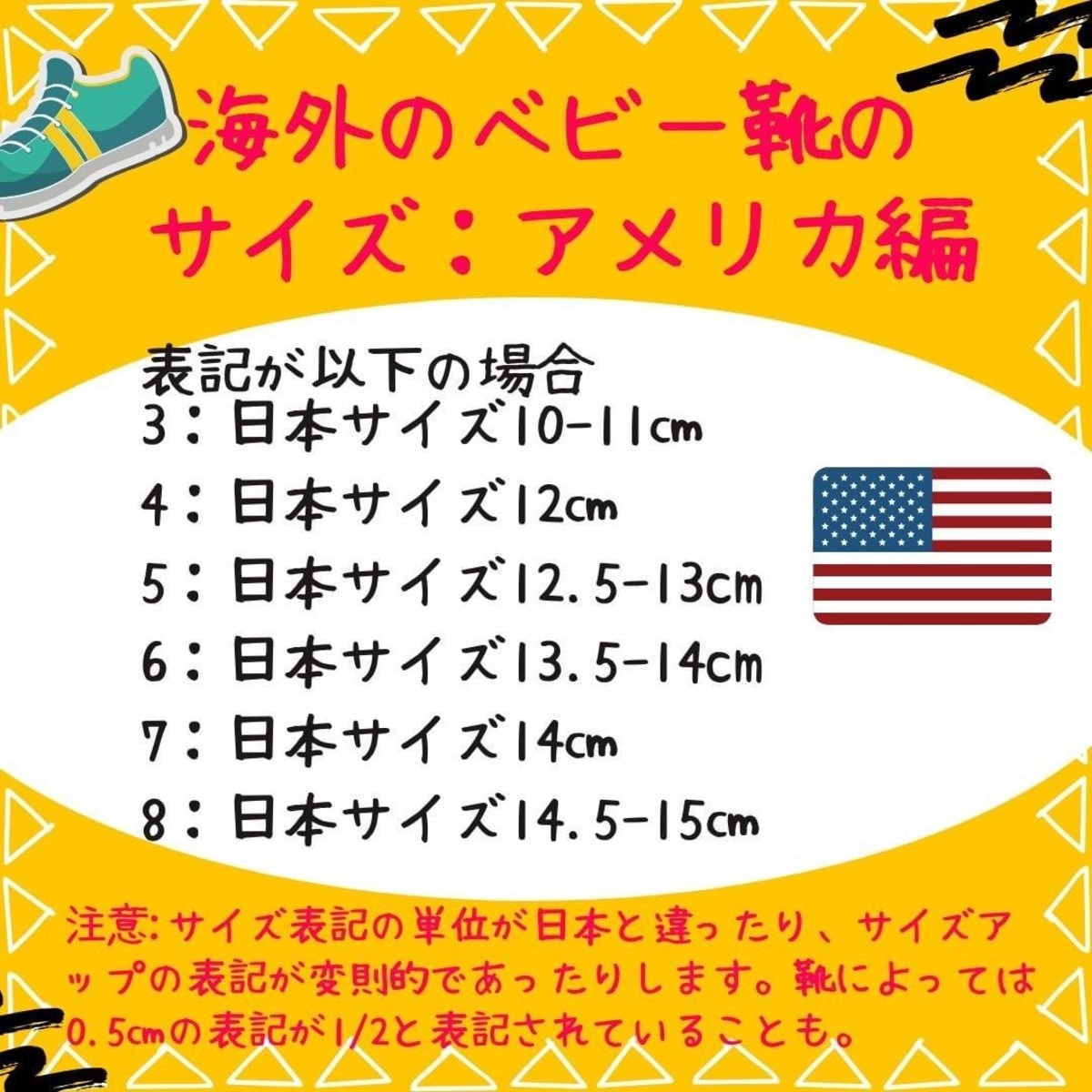 赤ちゃんの靴のサイズ目安 選び方 ママリ Mamari